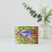 Fairy Rider doppelseitige Akeo-Printwerbung Visitenkarte (Stehend Vorderseite)