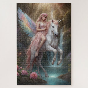 Fairy Riding a Unicorn Puzzle