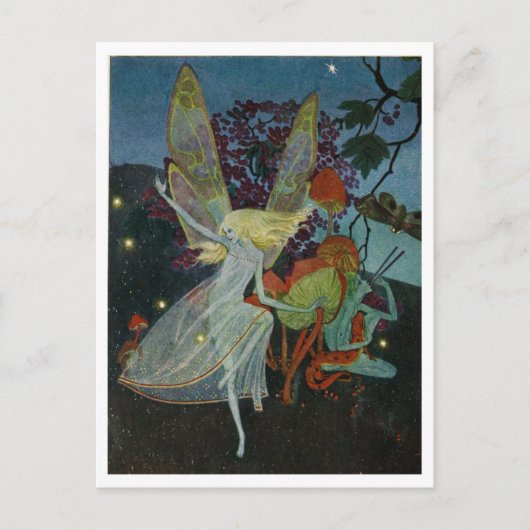 Fairy Ring Dance von Dorothy Lathrop Postkarte (Vorderseite)