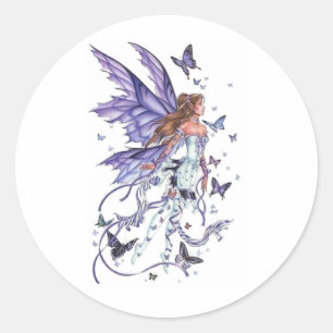 Fairy Runder Aufkleber