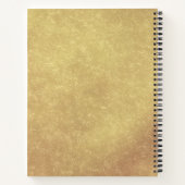 Fairy School Notebook mit Fairies Whimsical Art Notizblock (Rückseite)
