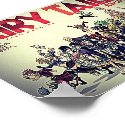 Fairy Schwanz 37 Poster (Ecke)