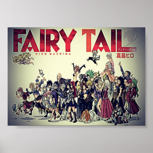 Fairy Schwanz 37 Poster (Vorne)