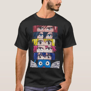 Fairy Schwanz Anime Eyes T-Shirt