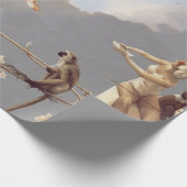 FAIRY SCHWANZ FANTASY BALLERINA GESCHENKPAPIER (Ecke)