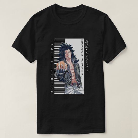 Fairy Schwanz - Gajeel Redfox 1 T-Shirt (Design vorne)