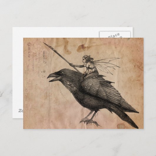 Fairy Scout Postkarte (Vorne/Hinten)