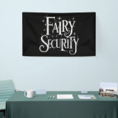 Fairy Security Funny Halloween-Kostüm Banner (Messeveranstaltung)
