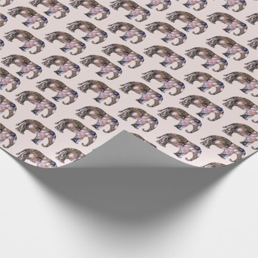 Fairy Seeds Elephants Geschenkpapier (Ecke)