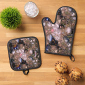 Fairy Seeds Ofenhandschuh & Topflappen-Set (Oben Unten)