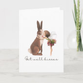 Fairy sendende Kisses bekommen Well Card Karte (Vorderseite)