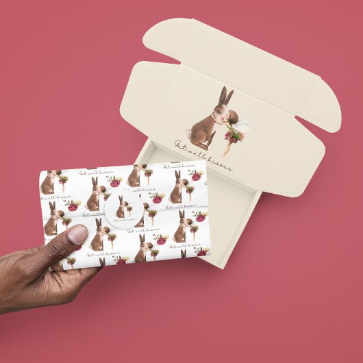 Fairy sending Kisses Tissue Paper Seidenpapier