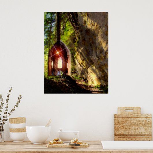 Fairy Shadow Poster (Küche)