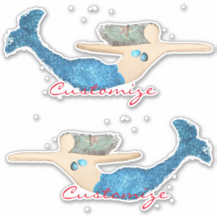 Fairy Silhouette Thunder_Cove Aufkleber