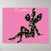 Fairy Silhouette Thunder_Cove Poster (Vorne)