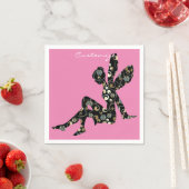 Fairy Silhouette Thunder_Cove Serviette (Beispiel)