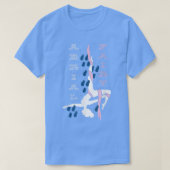 Fairy Silk Ropes Dancer Design T-Shirt (Design vorne)