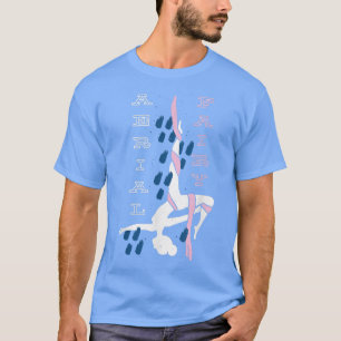 Fairy Silk Ropes Dancer Design T-Shirt