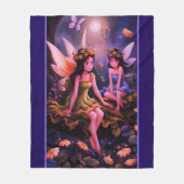 Fairy Sisters Fleecedecke (Vorderseite)