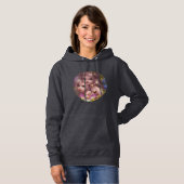 Fairy Sisters Unter den Blume im Wald Hoodie (Vorne ganz)
