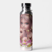 Fairy Sisters Unter den Blume im Wald Trinkflasche (Links)