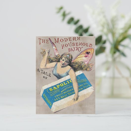 Fairy Soap Postcard Postkarte (Stehend Vorderseite)