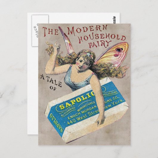 Fairy Soap Postcard Postkarte (Vorne/Hinten)