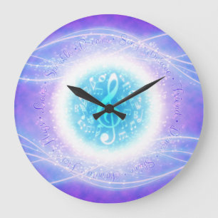 Fairy Song Große Wanduhr