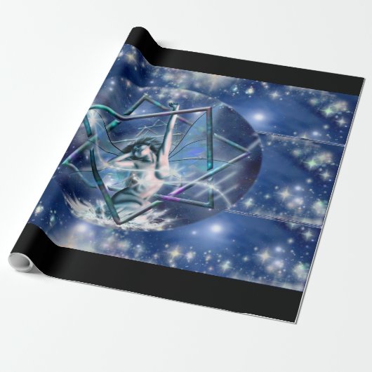 Fairy Star Geschenkpapier (Ungerollt)