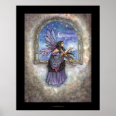 Fairy Star Moon Poster von Molly Harrison (Vorne)