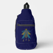 Fairy Star Navy Sling Bag (Vorderseite)