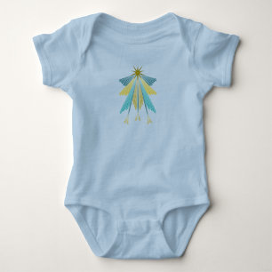 Fairy Stars Baby One-Piece Bodysuit Strampler