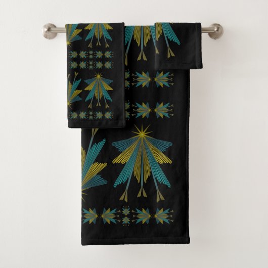 Fairy Stars Black Bath Set (Insitu)