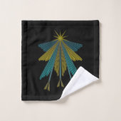 Fairy Stars Black Bath Set (Waschlappen)