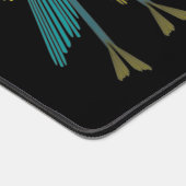 Fairy Stars Black Desk Mat Schreibtischunterlage (Ecke)