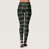 Fairy Stars Black Leggings (Rückseite)