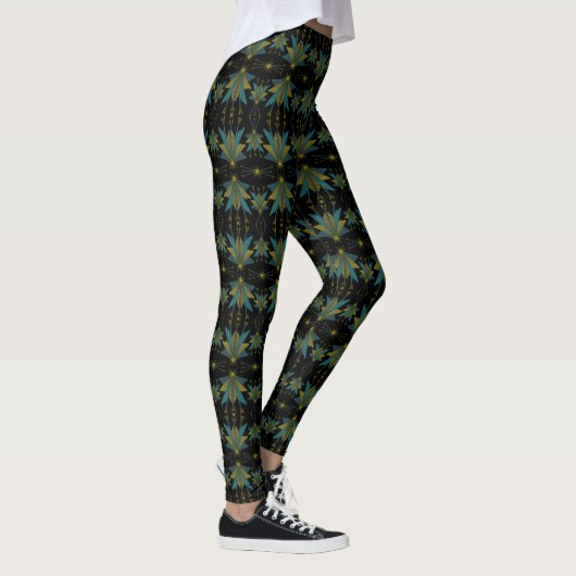 Fairy Stars Black Leggings (Rechts)