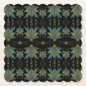 Fairy Stars Black Paper Untersetzer (Vorderseite)