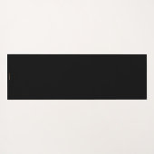 Fairy Stars Black Yoga Mat Yogamatte (Rückseite (Horizontal))