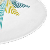 Fairy Stars Glas Cutting Board Schneidebrett (Ecke)