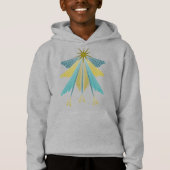 Fairy Stars Kids Unisex Pullover Hoodie (Vorderseite)