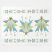 Fairy Stars Large Fleece Blanket (Vorderseite (Horizontal))