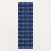 Fairy Stars Navy Yoga Mat Yogamatte (Vorderseite)