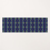 Fairy Stars Navy Yoga Mat Yogamatte (Vorderseite (Horizontal))