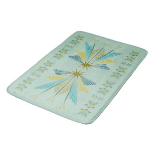 Fairy Stars Pistachio Bath Mat Badematte