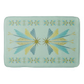 Fairy Stars Pistachio Bath Mat Badematte (Vorderseite)