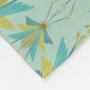 Fairy Stars Pistachio Fleece Blanket (3 Größen)