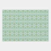 Fairy Stars Pistachio Wrapping Paper Geschenkpapier Set (Vorderseite 3)