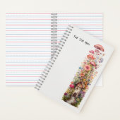 Fairy Stories Mushroom Blume Notizblock (Innen)