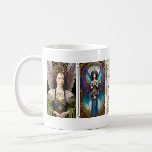 Fairy Strong! Personalisiertes Design 005 Kaffeetasse (Links)